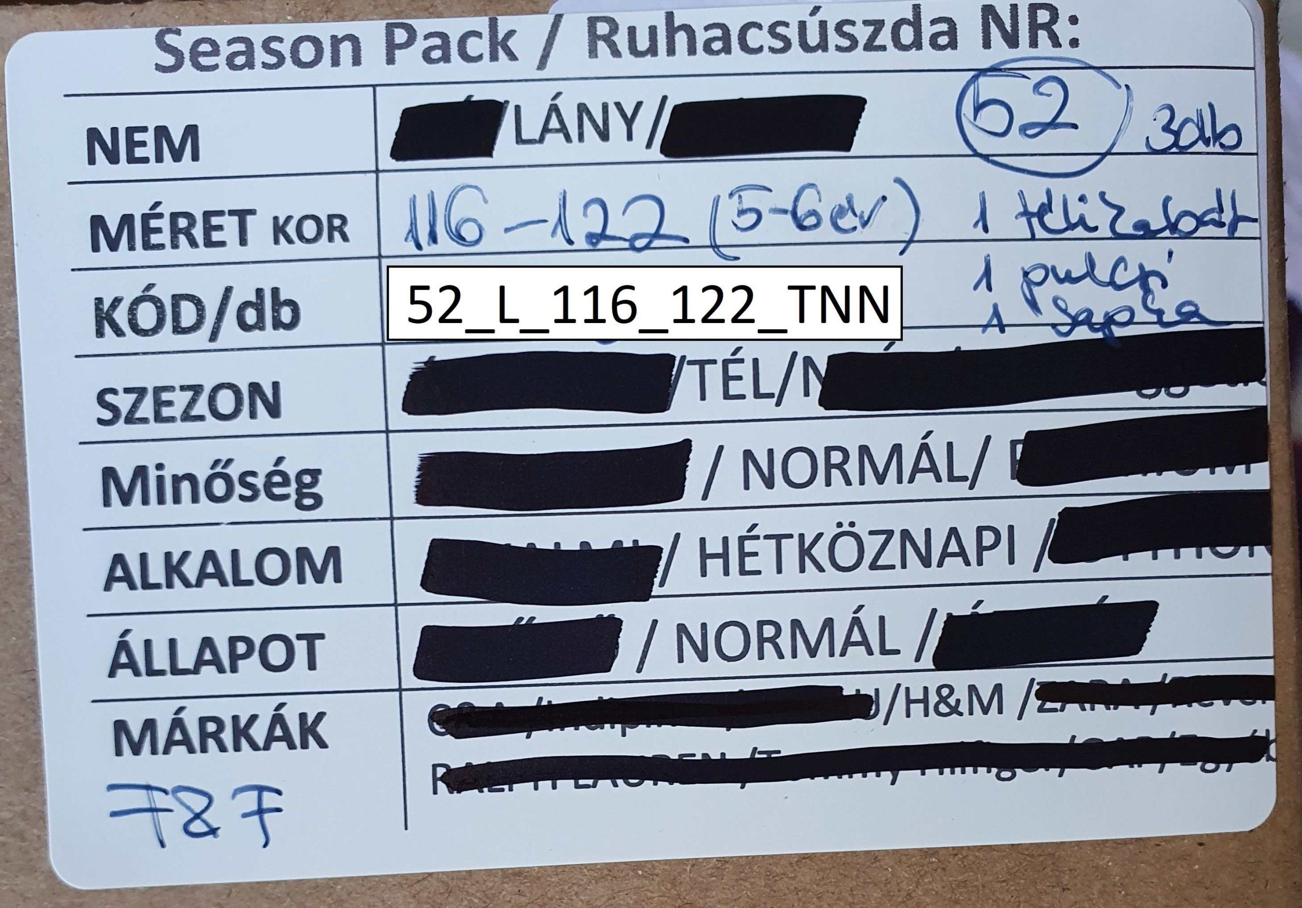 Télikabát+sapi+pulcsi szett - 116/122 lány - Image 4