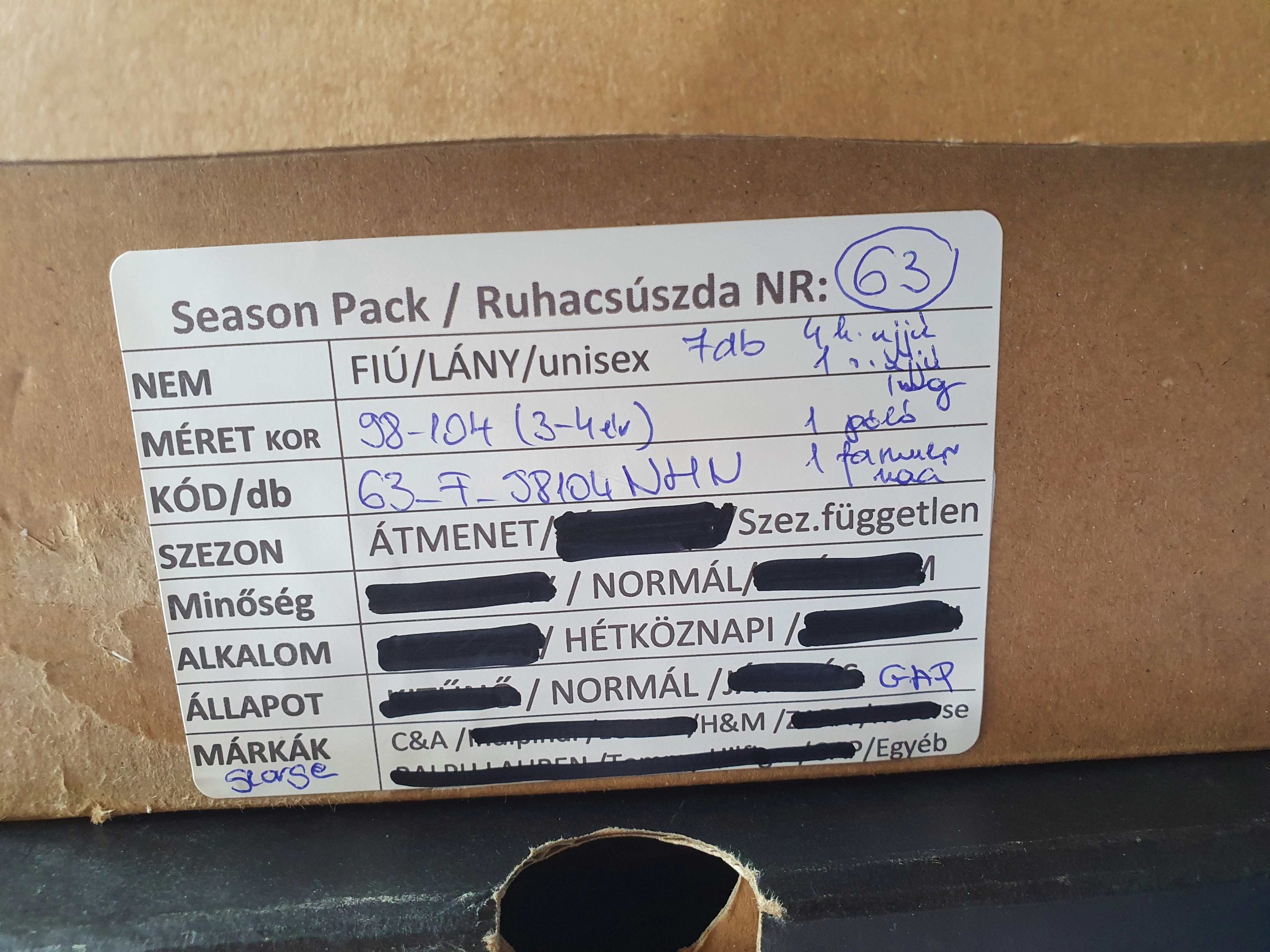 Átmeneti kollekció - 98/104 fiú - Image 4