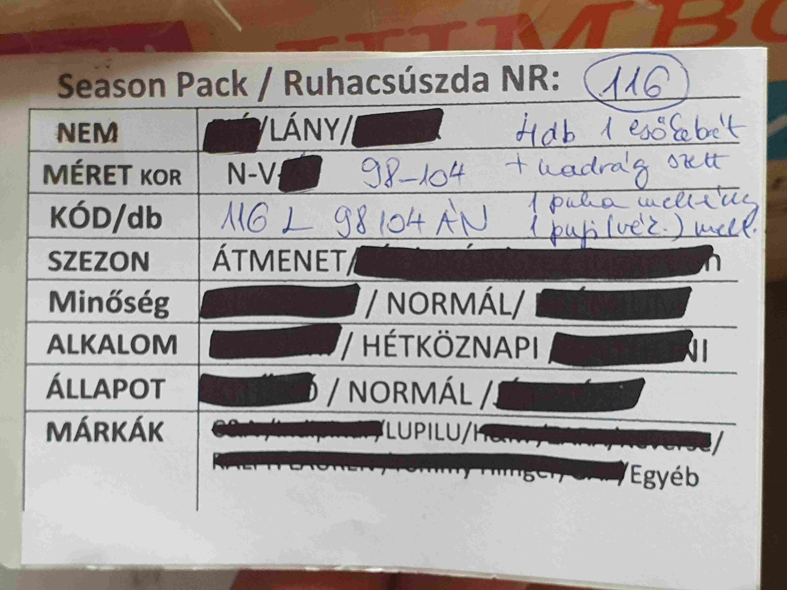 Esőruházat mellénnyel - 98/104 lány - Image 4