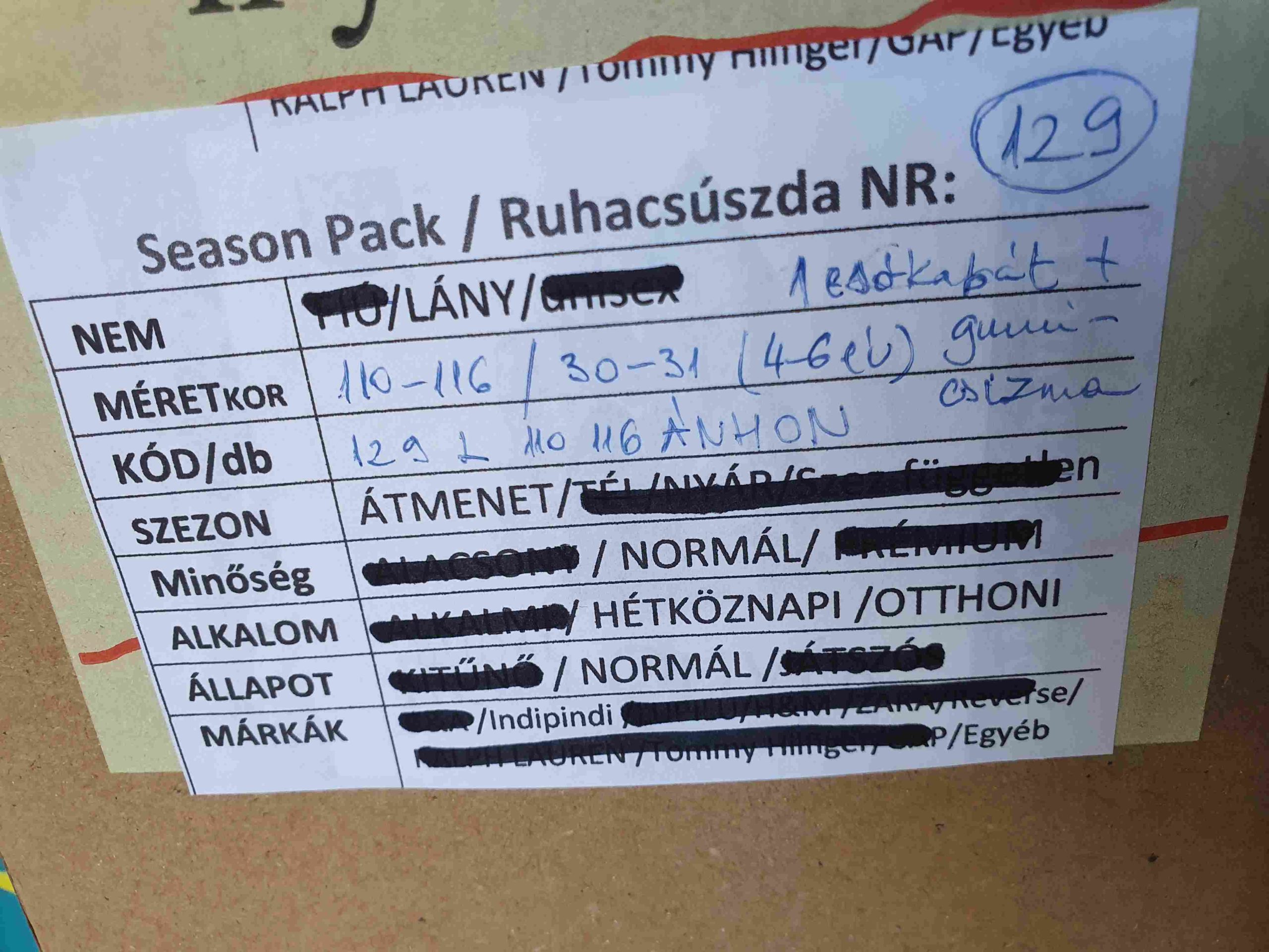 Esőkabát gumicsizmával - 110/116 lány - Image 2