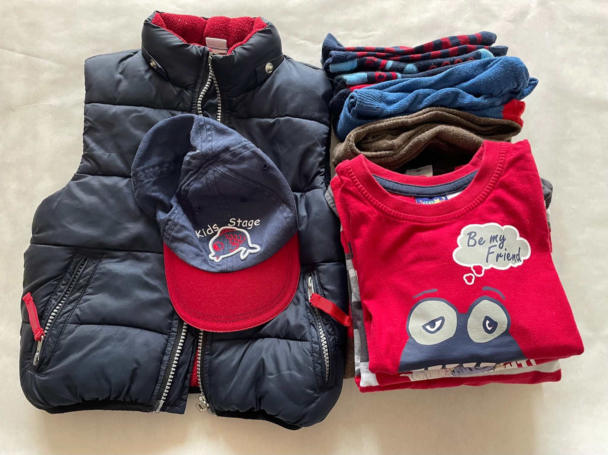 Szezonfüggetlen bordó szett - 98/104 fiú - Image 2