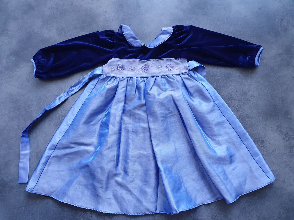 Színátmenetes ünneplős ruha 3-4 éveseknek.