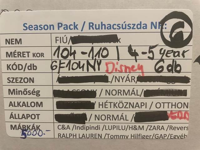Disney Verdás fürdős szett - 104/110 fiú - Image 4
