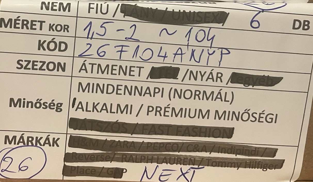 Átmeneti prémium kollekció - 92/98 fiú - Image 5